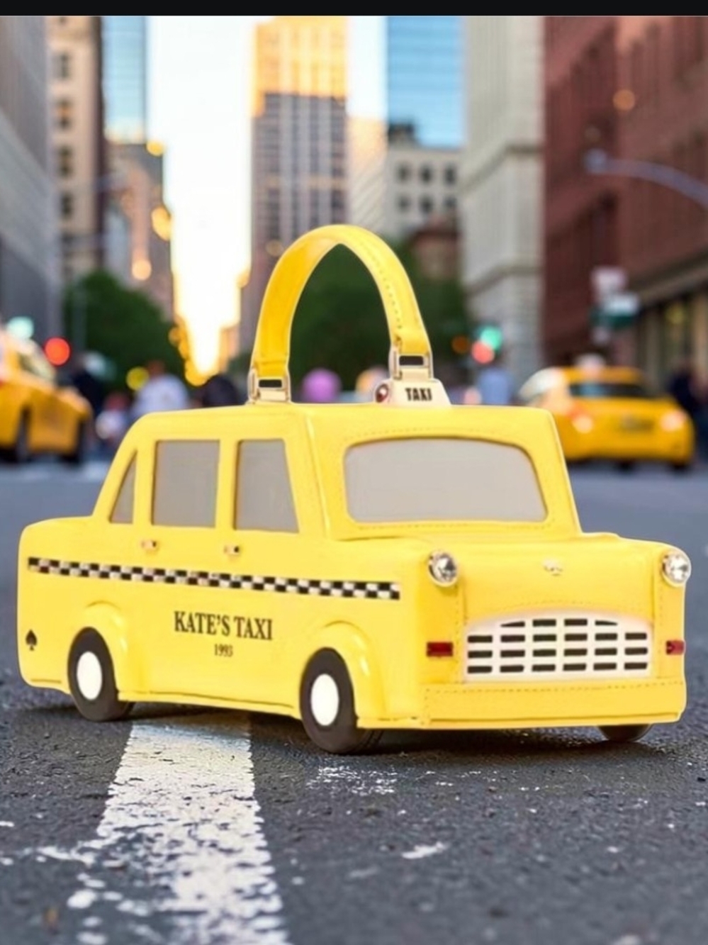 Kate Spade NY 3D Taxi  Crossbody Bag NEW